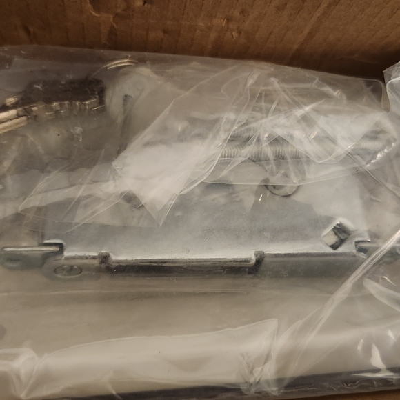 HauSun White Sliding Patio Door Handle Set with Key - Picture 2 of 2